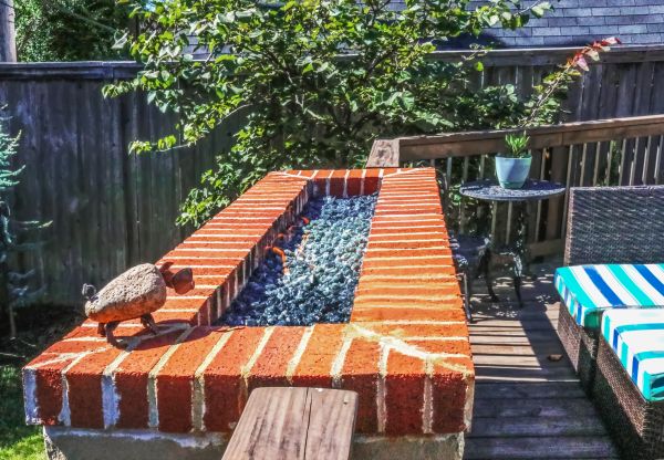 Backyard Gas Fireplace Repair